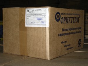 Фирменная упаковка для тормозных колодок фирмы Фриктерм